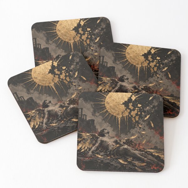 Item preview, Icarus Beneath a Broken Sun - Fallen Wings Mythology designed and sold by ArtisElec.