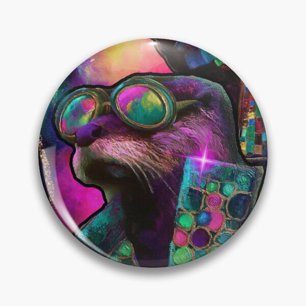 Item preview, Otter Bodyguard W Sunglasses (Digital Dichroic Glass Abstract) designed and sold by AsheDinaArt.