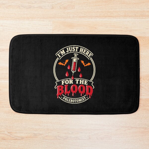 Artikelvorschau, I'm Just Here for the Blood .. Halloween Phlebotomist entworfen und verkauft von Ridaelb.