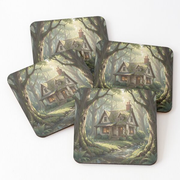Item preview, The Druid's Quaint Cottage in the Woods designed and sold by Fanta-sticky.