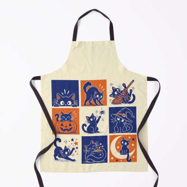 Item preview, Nine Lives of a Halloween Cat Grid designed and sold by 89shirts.