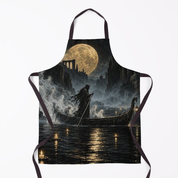 Item preview, Charon Ferry of Lost Souls - Dark Underworld Mythology designed and sold by ArtisElec.