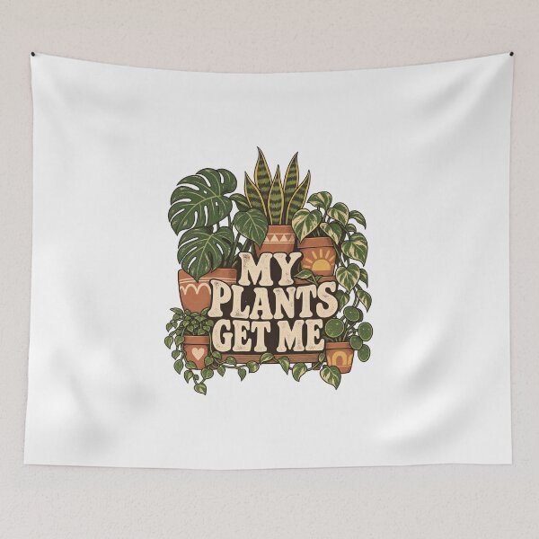 Item preview, Vintage My Plants Get Me Introverted Gardener designed and sold by urbinet.