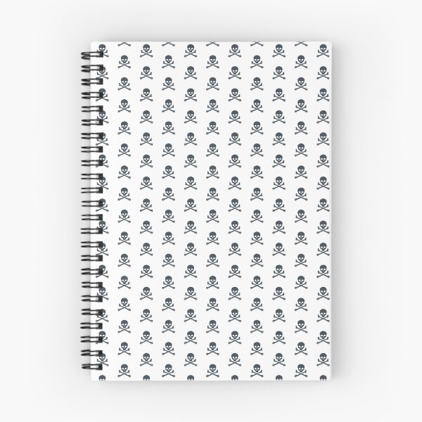 Item preview, Charcoal Pirate Skull Crossbones Design designed and sold by pattern-archive.