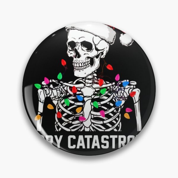 Item preview, Christmas Skeleton Fairy Lights - Edgy Holiday Graphic Tee designed and sold by wyzin39.
