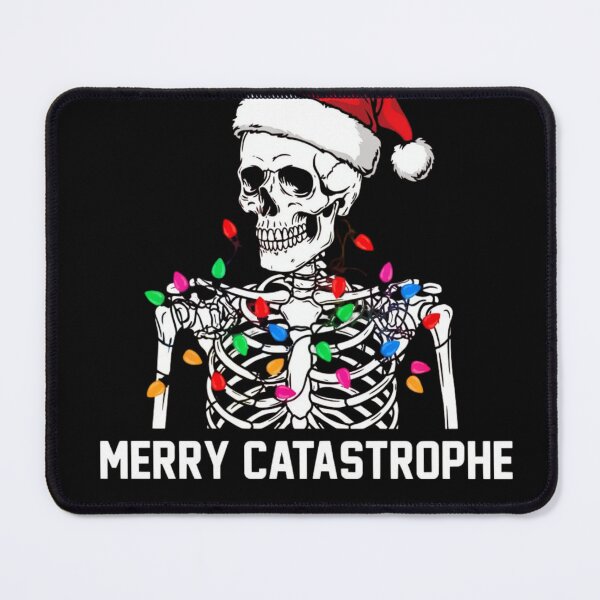 Item preview, Christmas Skeleton Fairy Lights - Edgy Holiday Graphic Tee designed and sold by wyzin39.