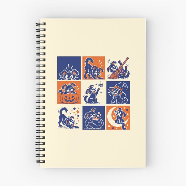 Item preview, Nine Tricks of a Halloween Dog Grid designed and sold by 89shirts.