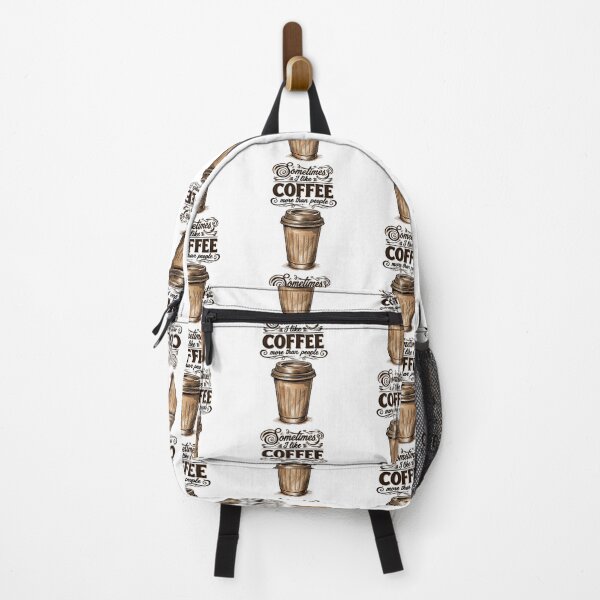 Item preview, Sometimes I Like Coffee More Than People - Funny Introvert Quote designed and sold by Final Chance Designs⭐️⭐️⭐️⭐️⭐️.