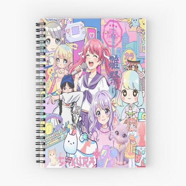 Item preview, Pastel Kawaii Harajuku Anime Idol Collage designed and sold by Side By Side Studio.