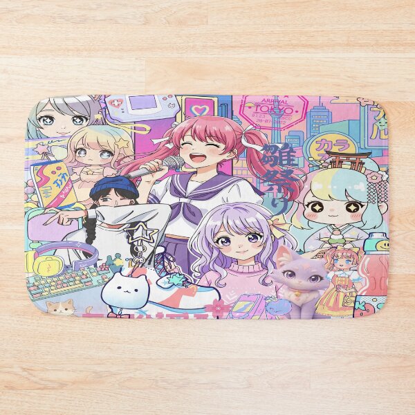 Item preview, Pastel Kawaii Harajuku Anime Idol Collage designed and sold by Side By Side Studio.
