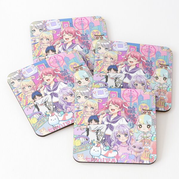 Item preview, Pastel Kawaii Harajuku Anime Idol Collage designed and sold by Side By Side Studio.