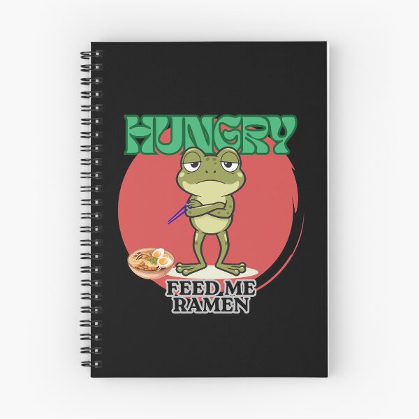 Item preview, Funny Grumpy Frog Eating Ramen, Cute Frog Meme, Kawaii Ramen Frog, Japanese Noodles, Noodle Lover designed and sold by LiotasowaFlow.
