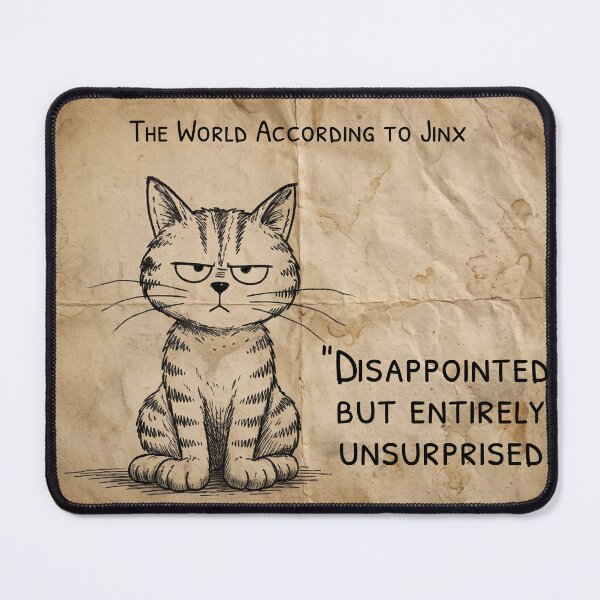 Item preview, Disappointed but entirely unsurprised designed and sold by Murfi & Jinx By Theo Roman.