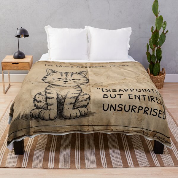 Item preview, Disappointed but entirely unsurprised designed and sold by Murfi & Jinx By Theo Roman.