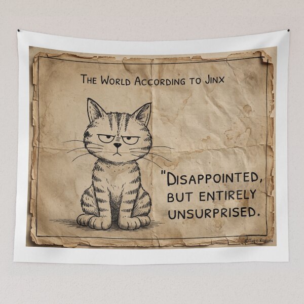 Item preview, Disappointed but entirely unsurprised designed and sold by Murfi & Jinx By Theo Roman.