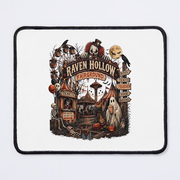 Item preview, Raven Hollow Fairground Haunted Carnival Halloween designed and sold by Pet Designs.