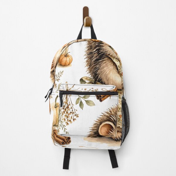 Item preview, Cute Cottagecore Hedgehog Baking Illustration designed and sold by CraftyValley.