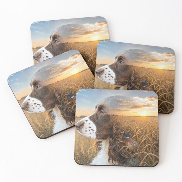 Item preview, Springer Spaniel Dog and Pheasant Double Exposure designed and sold by Maria Dryfhout.