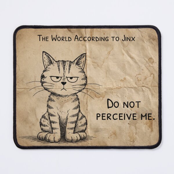 Item preview, Do Not Percieve Me. designed and sold by Murfi & Jinx By Theo Roman.