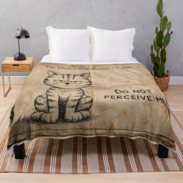 Item preview, Do Not Percieve Me. designed and sold by Murfi & Jinx By Theo Roman.