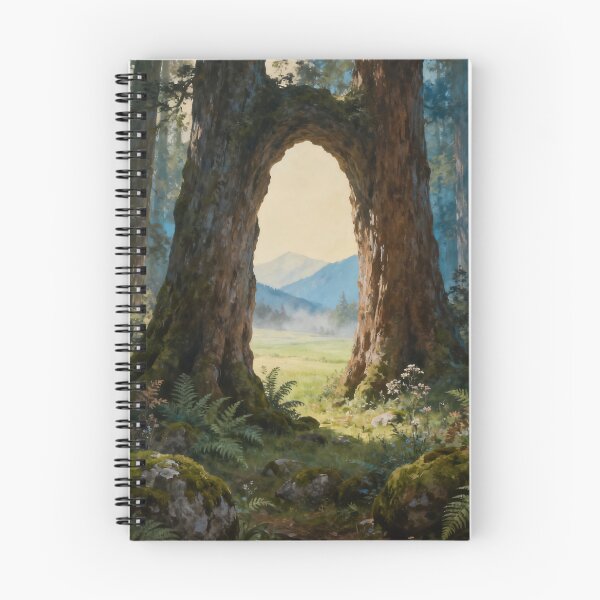 Item preview, Enchanted Forest Arch Wall Art, Woodland Landscape Painting, Dreamy Nature Print, Mystical Forest Decor designed and sold by stylishdzign.