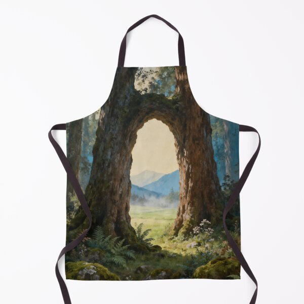 Item preview, Enchanted Forest Arch Wall Art, Woodland Landscape Painting, Dreamy Nature Print, Mystical Forest Decor designed and sold by stylishdzign.