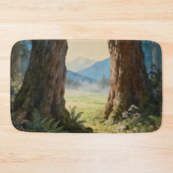 Item preview, Enchanted Forest Arch Wall Art, Woodland Landscape Painting, Dreamy Nature Print, Mystical Forest Decor designed and sold by stylishdzign.