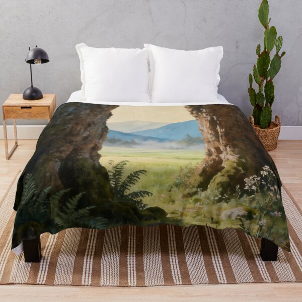 Item preview, Enchanted Forest Arch Wall Art, Woodland Landscape Painting, Dreamy Nature Print, Mystical Forest Decor designed and sold by stylishdzign.