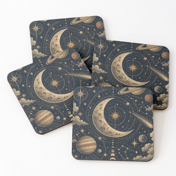 Item preview, Vintage Celestial Astronomy Chart designed and sold by Glottopia.