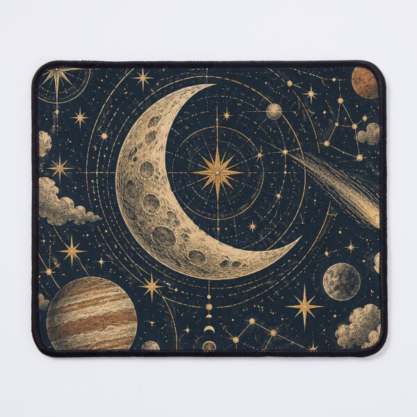Item preview, Vintage Celestial Astronomy Chart designed and sold by Glottopia.