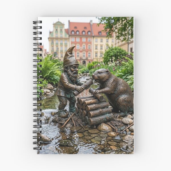 Item preview, Beaver Gnome Art Print – Beaver Lover Gift, Poland Travel Decor designed and sold by Purrfecta.