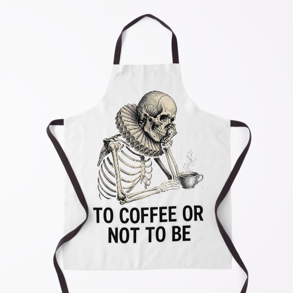 Item preview, Skeleton Hamlet Funny Dark Academia Coffee designed and sold by Tininai.