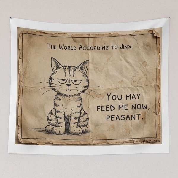 Item preview, Feed Me Now designed and sold by Murfi & Jinx By Theo Roman.