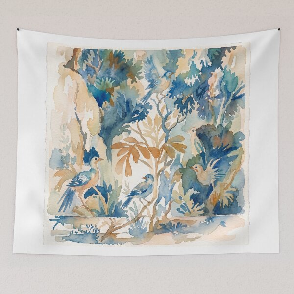 Item preview, Chinoiserie Garden Birds designed and sold by Fani*.
