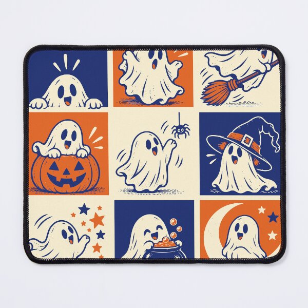 Item preview, Nine Haunts of a Happy Ghost Patchwork designed and sold by 89shirts.