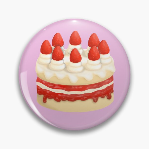 Item preview, Strawberry Cake designed and sold by ClarissaDoodles.