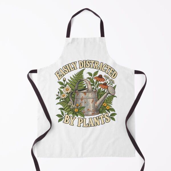 Item preview, Easily Distracted by Plants Vintage Gardener designed and sold by urbinet.