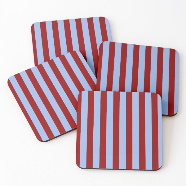 Item preview, Red And Blue Vertical Stripes Pattern designed and sold by jianina-alondra.