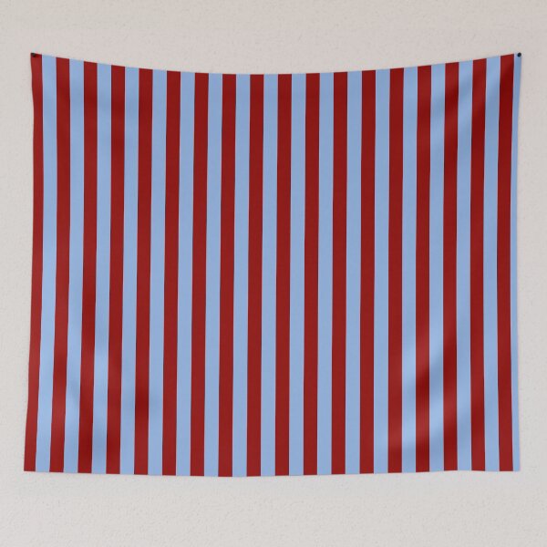 Item preview, Red And Blue Vertical Stripes Pattern designed and sold by jianina-alondra.