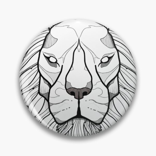 Item preview, Lion face designed and sold by StevenMay1313.