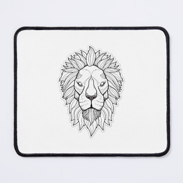 Item preview, Lion face designed and sold by StevenMay1313.