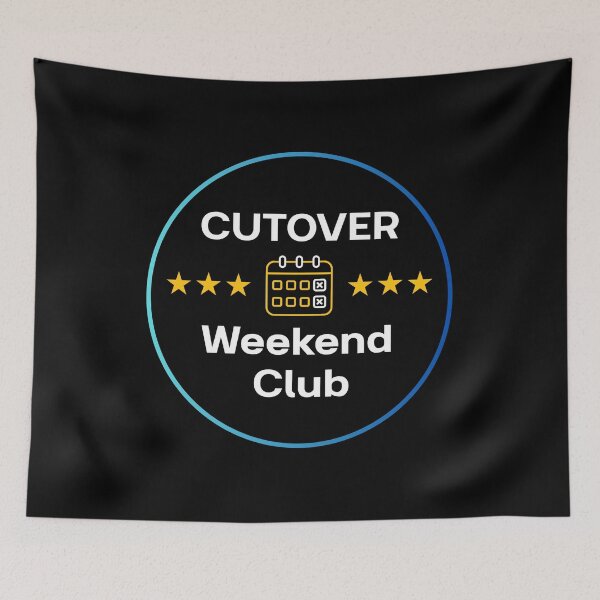 Item preview, Cutover Weekend Badge Gift for Team Coworkers designed and sold by HypercareClub.