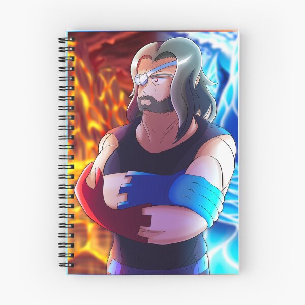 Item preview, Elemental Warrior Anime OC Fire and Ice Warrior designed and sold by TacticArtsSt0re.