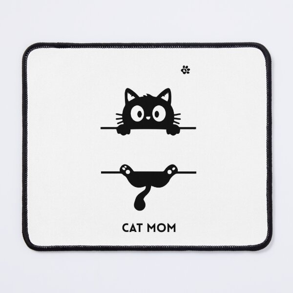 Item preview, Cat mom gift – funny cat mom design with black cat designed and sold by Katja LebenFreude.