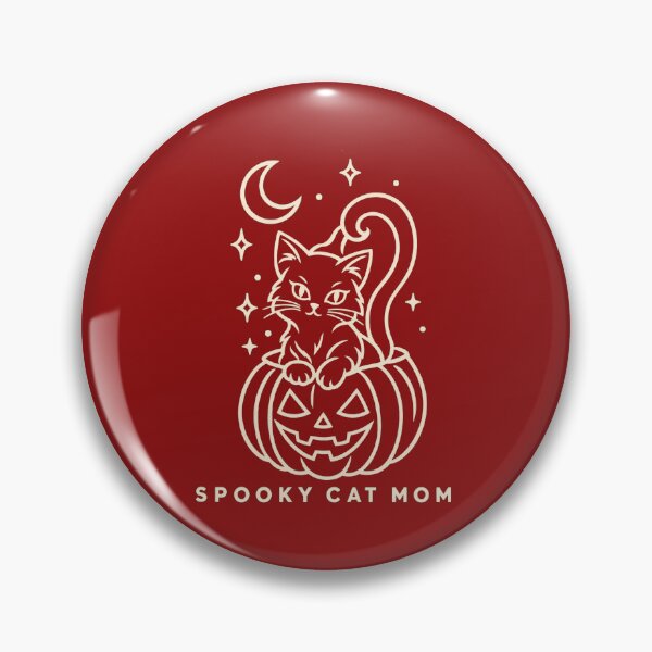 Item preview, Spooky Cat Mom T-Shirt | Black Cat Pumpkin Line Art Design | Cute Halloween Cat Lover Tee designed and sold by ElegantPeople.