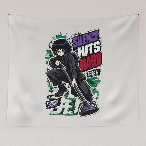 Item preview, Short Hair Vacuum Girl Silence Hits Hard Graphic designed and sold by sidki-SDK.