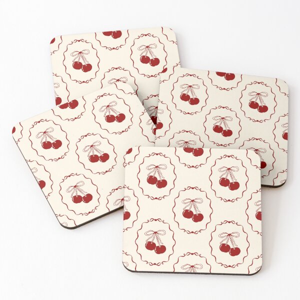 Item preview, Vintage Cherry Medallion Seamless Pattern designed and sold by jianina-alondra.