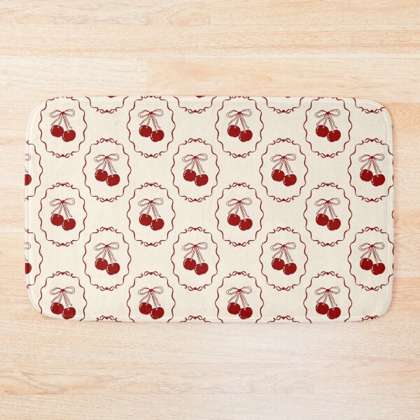Item preview, Vintage Cherry Medallion Seamless Pattern designed and sold by jianina-alondra.