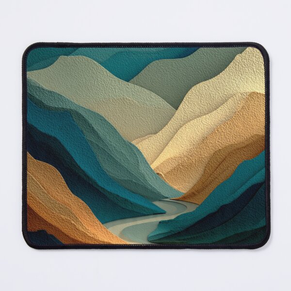 Item preview, Layered Paper Craft Mountain Valley Scenery designed and sold by Aliforall.