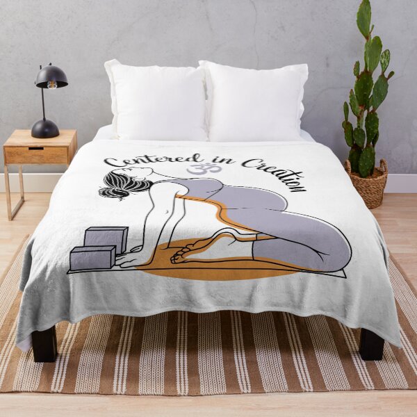 Item preview, Centered In Creation Orange Camel Pose Yoga designed and sold by 108stillness.